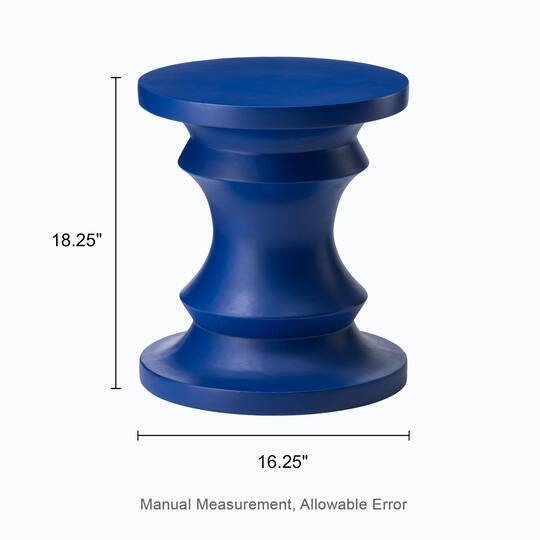 Glitzhome® 18" Multifunctional Chess Garden Stool
